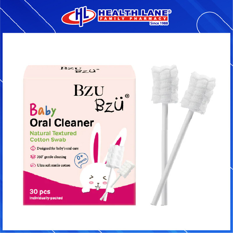 BZU BZU BABY DRY ORAL CLEANER 30'S
